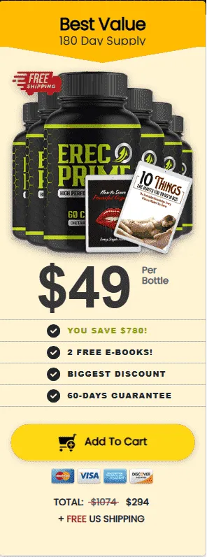 Order ErecPrime 6 bottles